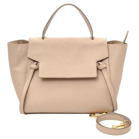 celine belt bag beige|More.